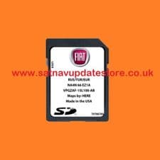 FIAT 124 SPIDER CONNECT 2020/21 NAVIGATION SD CARD EUROPE.