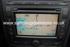 FORD "DENSO" 2011 EASTERN EUROPE SATELLITE NAVIGATION UPDATE DISC