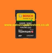 FORD MFD 2022/23 SYNC 1 - TomTom / Tele Atlas Europe + Turkey SD-Card