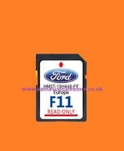 FORD SYNС-2 F11 2023 SATELLITE NAVIGATION SD CARD UK EUROPE & TURKEY.