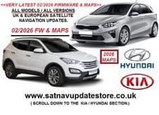 HYUNDAI 2026/27 MAP UPDATES - PLEASE SEE KIA / HYUNDAI LISTINGS