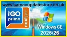 iGO 2025/26 PRIMO 2.4 SATELLITE NAVIGATION SOFTWARE WITH FULL EUROPE for WIN CE SYSTEMS