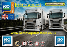 IGO PRIMO "TRUCK" EUROPE 2025/26 MICRO SD CARD WIN CE NAVIGATION UPDATE.