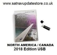 JAGUAR "F" TYPE, XF, XJ, 2018 USB GEN2.1 HDD NORTH AMERICA & CANADA SATELLITE NAVIGATION MAP UPDATE