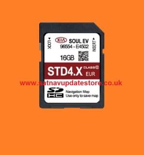 KIA / HYUNDAI 07/2026 GEN 4 SD CARD UK & EUROPEAN SATELLITE NAVIGATION MAP UPDATE SET.