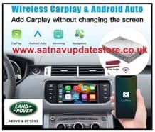 LAND ROVER DISCOVERY BOSCH DECODER "CARPLAY" - "ANDROID AUTO" WIRELESS MULTIMEDIA INTERFACE.