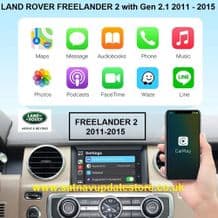 LAND ROVER FREELANDER 2 BOSCH DECODER "CARPLAY" - "ANDROID AUTO" WIRELESS MULTIMEDIA INTERFACE.