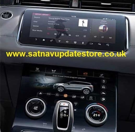 Range Rover Incontrol Touch Pro LAND ROVER Incontrol Touch Pro/Duo USB 2024/25 UK & EUROPE NAVIGATION ...