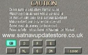 LEXUS GENERATION 1 2012 EUROPE SATELLITE NAVIGATION UPDATE DISC.