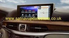 LEXUS / TOYOTA GEN 8 / 9 PREMIUM 2023/24 USB HDD UK & EUROPEAN SATELLITE NAVIGATION MAP UPDATE.