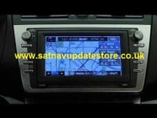 MAZDA 2017/18 DENSO SATELLITE NAVIGATION MAP UPDATE SET.