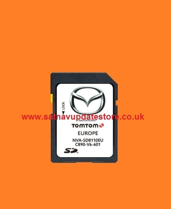 MAZDA 2022 NVA NAVIGATION SD CARD EUROPE