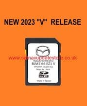 MAZDA 2023 SKYACTIVE CONNECT 7 SD CARD SATELLITE NAVIGATION MAP UPDATE.