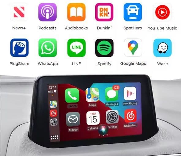MAZDA CONNECT DECODER CARPLAY - ANDROID AUTO WIRED/WIRELESS MULTIMEDIA ...