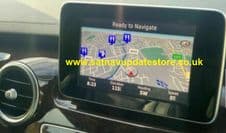 MERCEDES 2022/23 V19 GARMIN AUDIO 20 TOUCHPAD STAR2 SATELLITE NAVIGATION MAP SD CARD