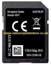 MERCEDES 2025/26 STAR 1 v20 GARMIN MAP PILOT SATELLITE NAVIGATION SD CARD EUROPE.