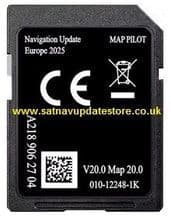 MERCEDES 2025/26 STAR 1 v20 GARMIN MAP PILOT SATELLITE NAVIGATION SD CARD EUROPE.
