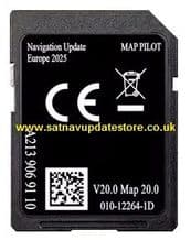 MERCEDES 2025/26 STAR 2 V20 GARMIN AUDIO 20 TOUCHPAD SATELLITE NAVIGATION MAP SD CARD