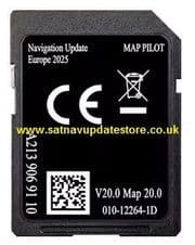 MERCEDES 2025/26 STAR 2 V20 GARMIN AUDIO 20 TOUCHPAD SATELLITE NAVIGATION MAP SD CARD