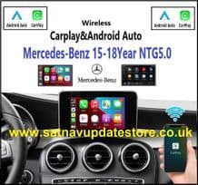 Mercedes Benz Wireless Carplay / Android Auto Multimedia Interface for NTG 5.0 / 5.1 Systems.