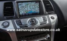 NISSAN XANAVI X9 2014/15 UK & EUROPE SATELLITE NAVIGATION UPDATE SET.( inc Safety Camera Alerts )