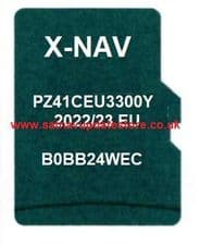 PEUGEOT 108 X-NAV SATELLITE NAVIGATION MAP UPDATE MICRO SD CARD EUROPE 2022-2023