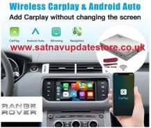 RANGE ROVER BOSCH DECODER "CARPLAY" - "ANDROID AUTO" WIRELESS MULTIMEDIA INTERFACE.
