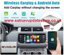 RANGE ROVER EVOQUE BOSCH DECODER "CARPLAY" - "ANDROID AUTO" WIRELESS MULTIMEDIA INTERFACE.