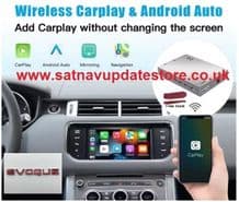 RANGE ROVER EVOQUE BOSCH DECODER "CARPLAY" - "ANDROID AUTO" WIRELESS MULTIMEDIA INTERFACE.