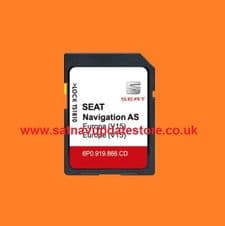 SEAT AS V16 2024 MIB2 GEN2 NAVIGATION SD CARD MAP EUROPE.