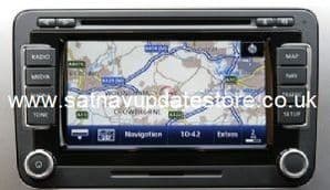SEAT, RNS 510 2020 v17 EUROPEAN SATELLITE NAVIGATION MAP UPDATE SET.