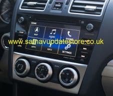 SUBARU NAVIGATION GEN-2 MICRO SD CARD EUROPE 2023