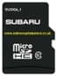 SUBARU NAVIGATION GEN-2 MICRO SD CARD  EUROPE 2023.