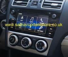 SUBARU NAVIGATION GEN-2 MICRO SD CARD EUROPE 2023.