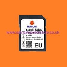 SUZUKI SLDA NAVIGATION SD CARD 2021 FULL EUROPE, LATEST VERSION.