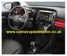 TOYOTA AYGO X-NAV NAVIGATION UPDATE UK & EUROPE 2021/22