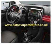 TOYOTA AYGO X-NAV NAVIGATION UPDATE UK & EUROPE 2021/22