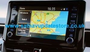 TOYOTA GEN 10 / TOUCH 3, C-HR / RAV4 Satellite Navigation Map Update UK & Europe.