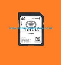TOYOTA TNS510 SD CARD 2021 v2 UK & EUROPEAN MAP UPDATES