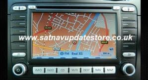 VOLKSWAGEN 2019 v17 MFD2 (EX-V) EUROPE SATELLITE NAVIGATION UPDATE DVD..