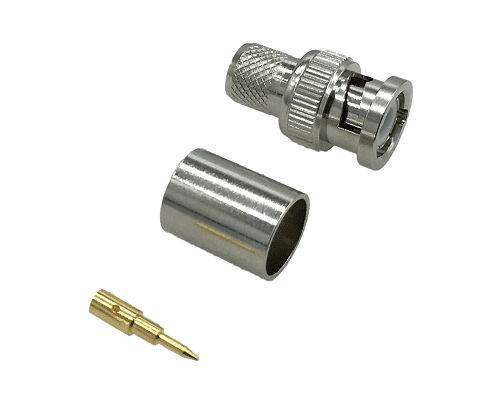 BNC Crimp Plug LMR400 (crimp pin)