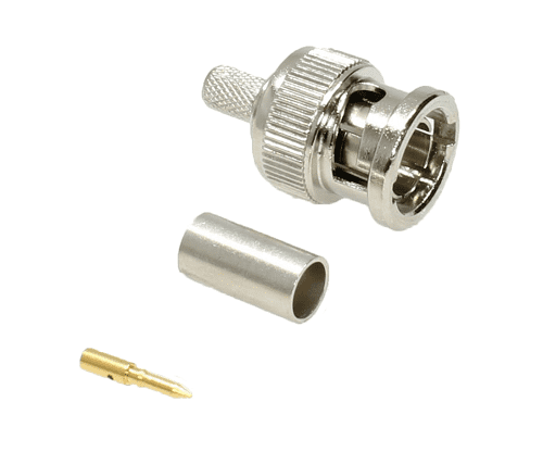 BNC Crimp Plug RA7000 AMP