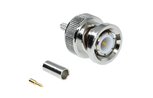 BNC Crimp Plug RG174