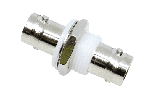 BNC Insulated Bulkhead Jack/Jack Adaptor 50 ohm.