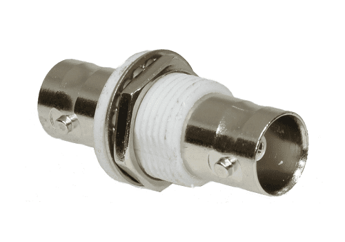 BNC Insulated Bulkhead Jack/Jack Adaptor 75ohm