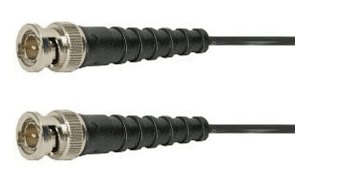 BNC Plug to BNC Plug RG179 LSZH with Black Boots