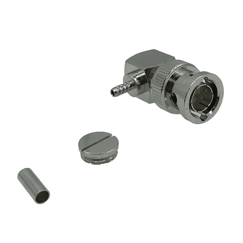 BNC Right-Angled Crimp Plug RG179.