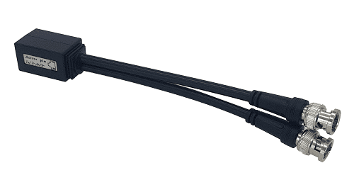 Dual Cable Balun RJ45 BNC Male 150mm