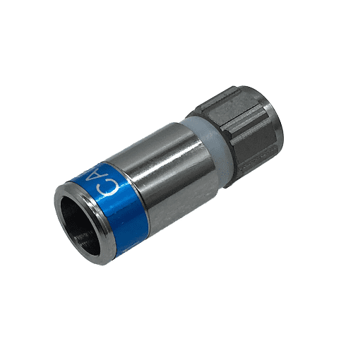 F Type Compression Plug WF100/CT100/RG6 F-6-TD 5 1 True Drop