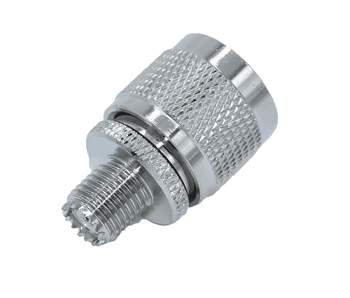 Mini UHF Female - UHF Male Adapter